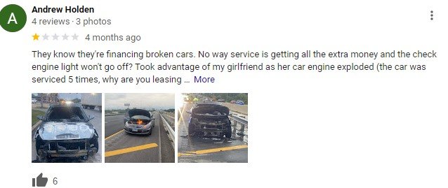 Google Review on AutoBank